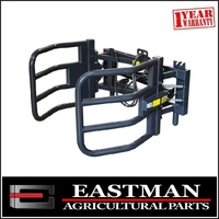 Hay Bale Hydraulic Grab - Tractor Loader Euro Hitch
