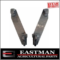 Tractor Loader Euro Quick Attachment Brackets (PAIR) - Bale Forks Farm Implement